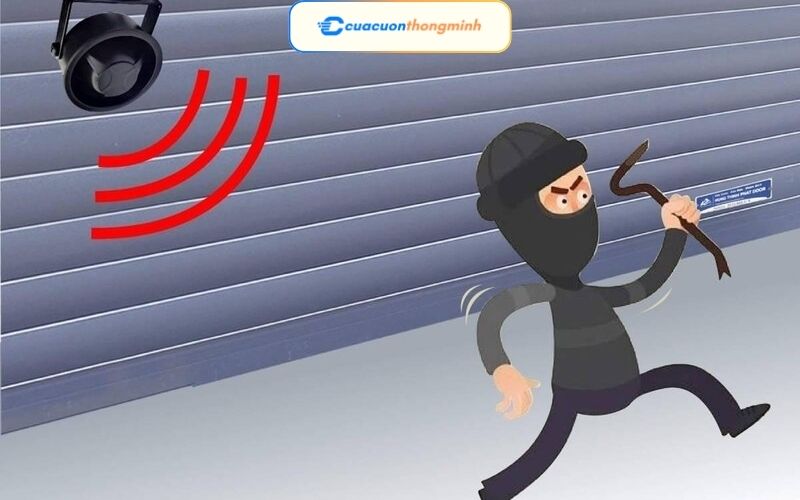 Cách Trộm Cạy Cửa Cuốn