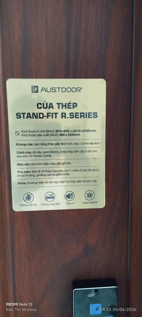 Cửa thép Stand Fit R series (1)