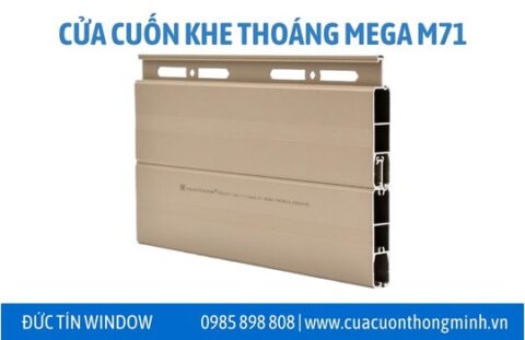 Cửa cuốn khe thoáng Mega M71