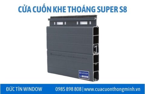 Cửa Cuốn Khe Thoáng Super S8