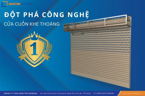 Tại sao nên lựa chọn cửa cuốn khe thoáng?
