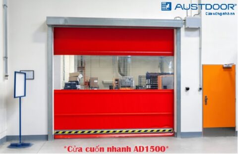 Cửa cuốn nhanh PVC AD1500 : Giá rẻ và chất lượng đáng tin cậy