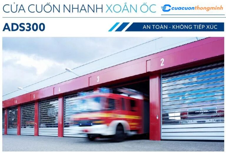 Cung cấp và lắp đặt cửa cuốn nhanh xoắn ốc giá rẻ
