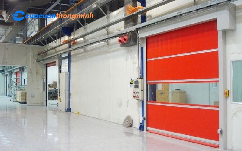 Đơn vị thi công cửa cuốn tốc độ cao uy tín tại TPHCM 1