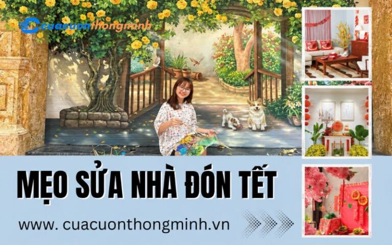 Mẹo sửa nhà đón Tết tiết kiệm chi phí và thời gian
