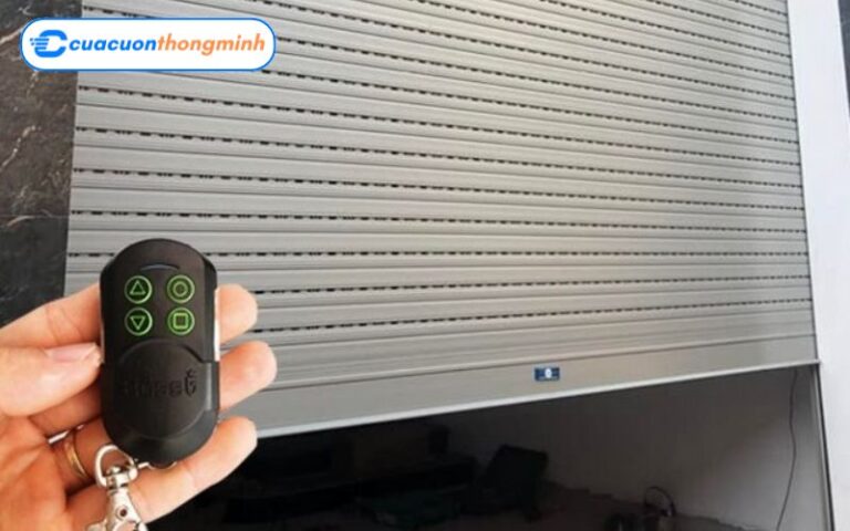 Hướng Dẫn Cách Mở Khóa Cửa Cuốn Bằng Điều Khiển Đơn Giản