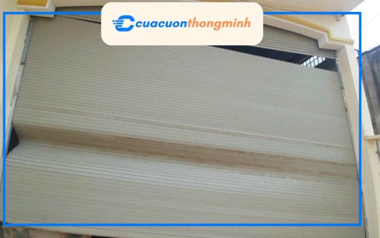 Nguyên nhân cửa cuốn bị đứt lá và cách khắc phục triệt để