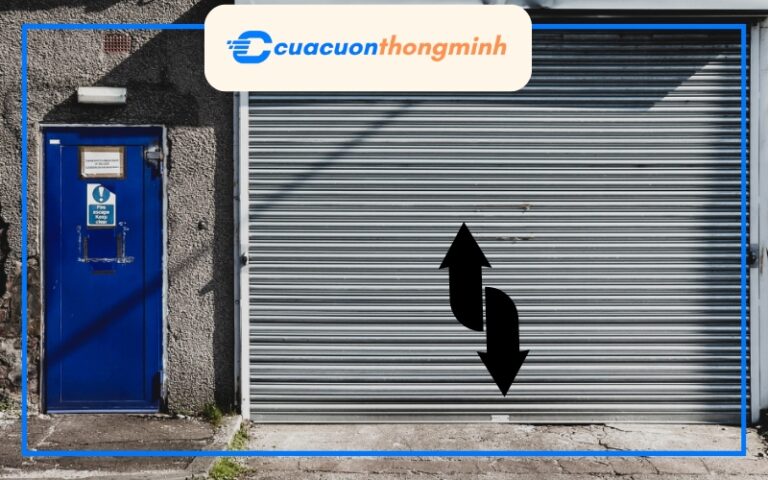 Hướng dẫn khắc phục cửa cuốn bị đảo chiều đơn giản