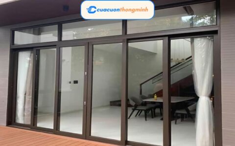 Cửa Đi Lùa Nhôm Maxpro 4 Cánh JP Nhật Cao Cấp