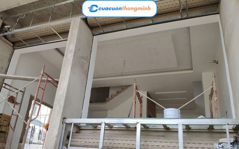 Cách lắp ray cửa cuốn âm tường – đúng kĩ thuật cực đơn giản