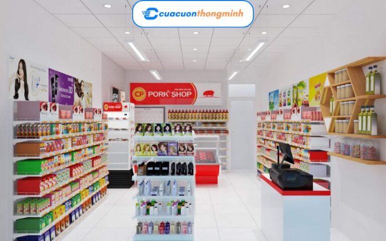Top 20+ Mẫu thiết kế siêu thị mini 50m2 đẹp tiện lợi