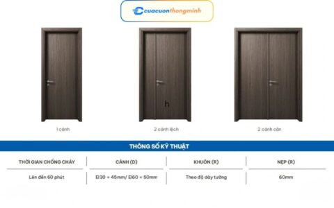 Cửa Gỗ Chống Cháy EI60 Spetek