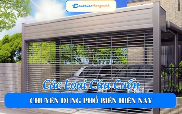 Khám Phá Các Loại Cửa Cuốn Chuyên Dùng Cho Nhà Ở
